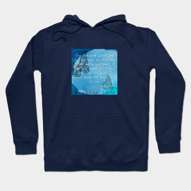 Love Does Exist - Waverly Earp Quote Hoodie by True Visions